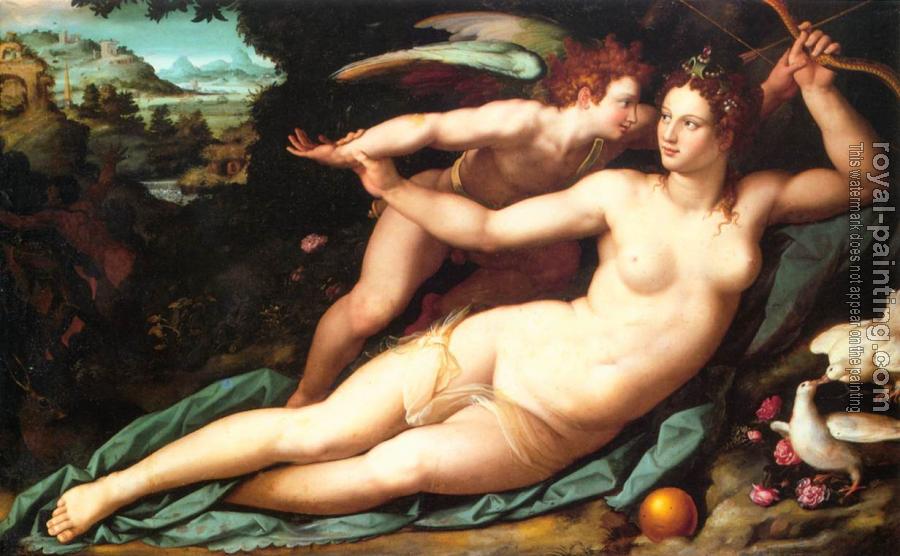 Alessandro Allori : Venus and Cupid